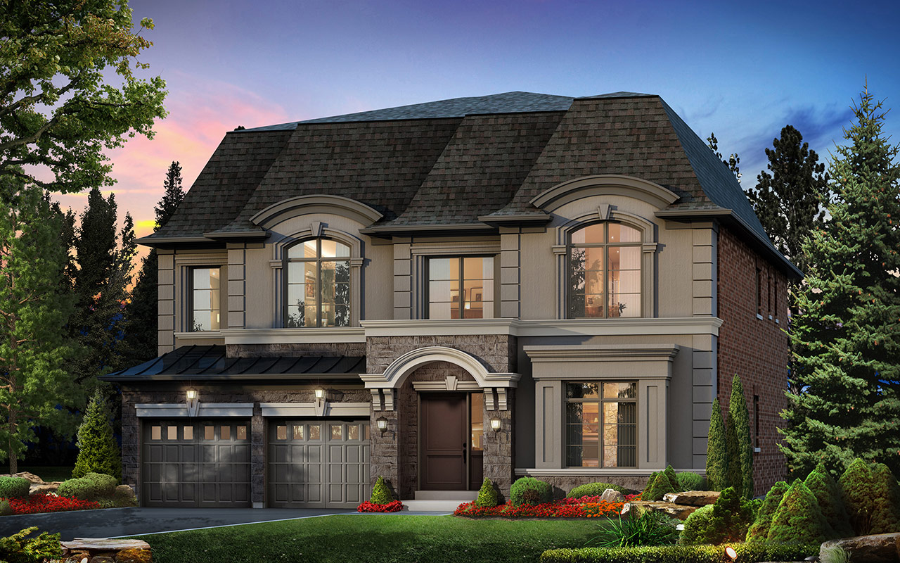 Inventory Homes View Vaughan — rendering courtesy of Mosaik Homes
